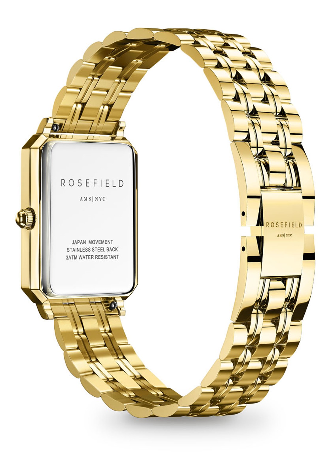 Rosefield Octagon XS horloge OEGSG-O79 - detail 2 goud