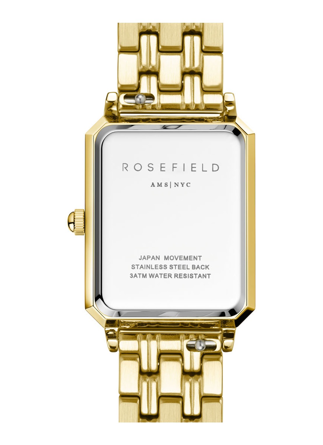 Rosefield Octagon XS horloge OEGSG-O79 - detail 3 goud
