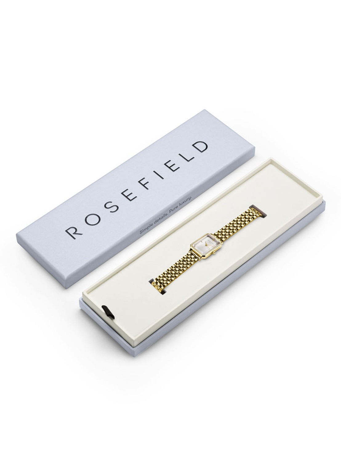 Rosefield Octagon XS horloge OWGSG-O60 - detail 3 goud