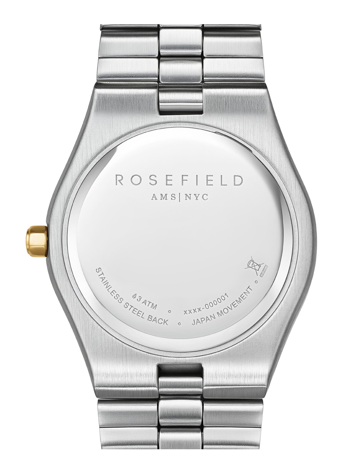Rosefield Rose horloge SPCDSD-SP05 - detail 3 zilver