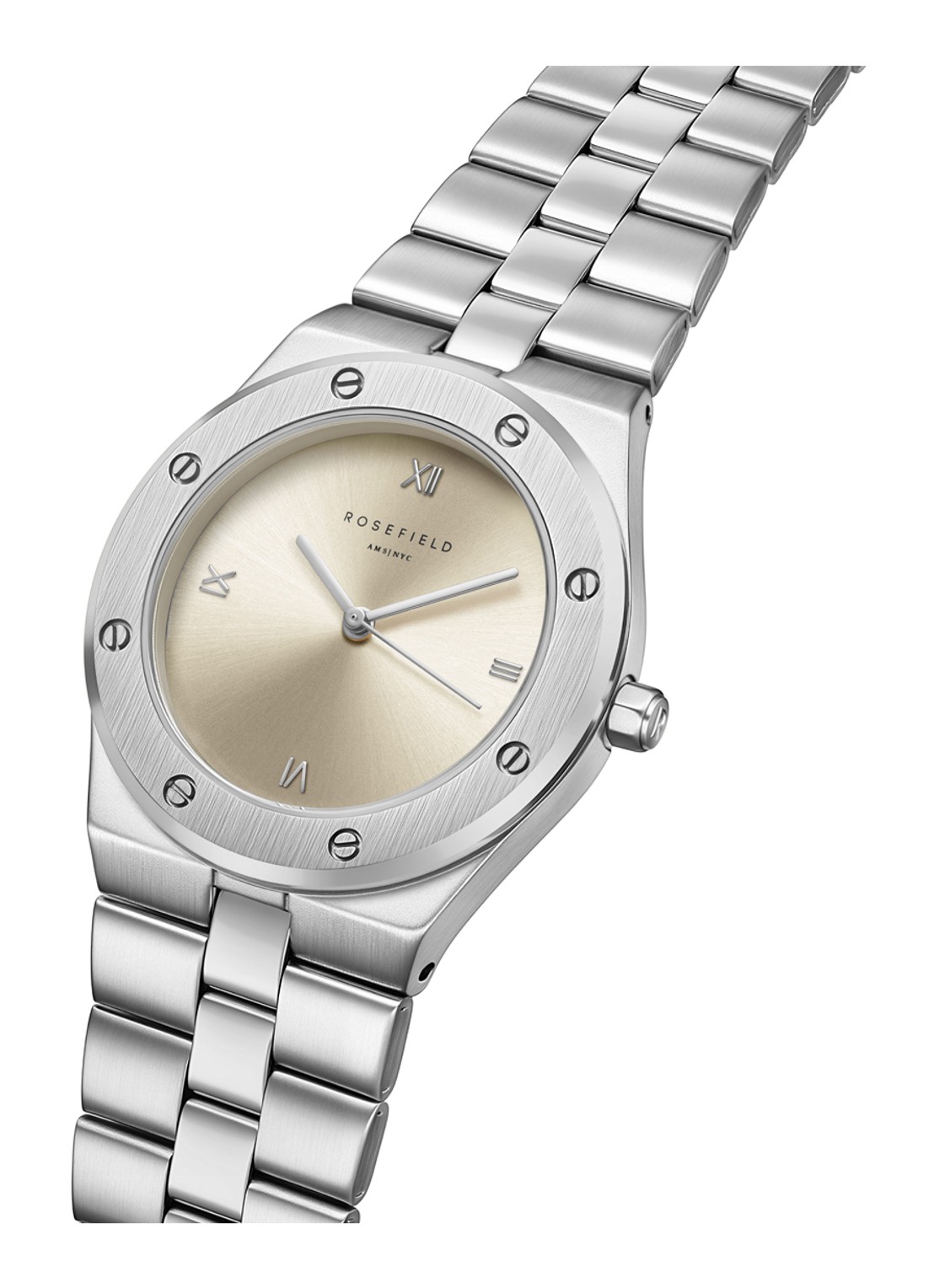 Rosefield Rose horloge SPCSSS-SP03 - achterkant 6 zilver