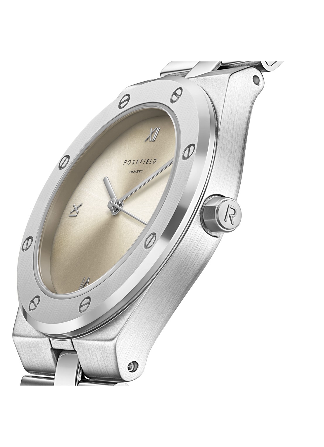 Rosefield Rose horloge SPCSSS-SP03 - detail 3 zilver
