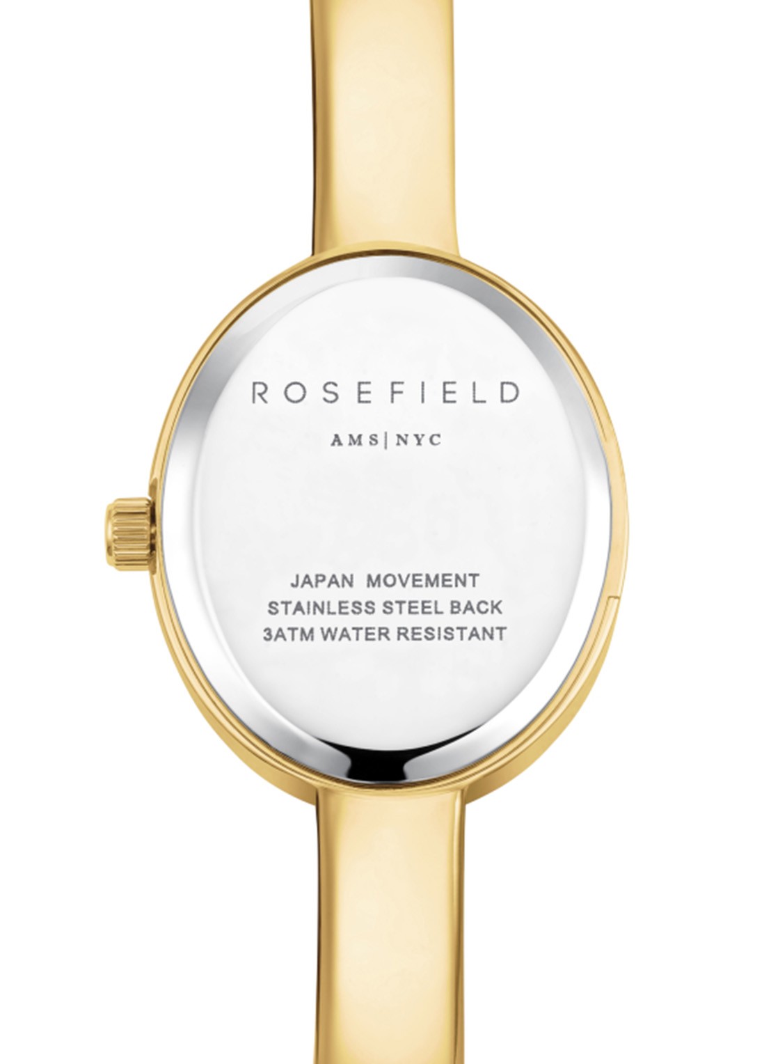 Rosefield Studio Edition Medium 6 horloge STWGSG-ST05 - detail 3 goud