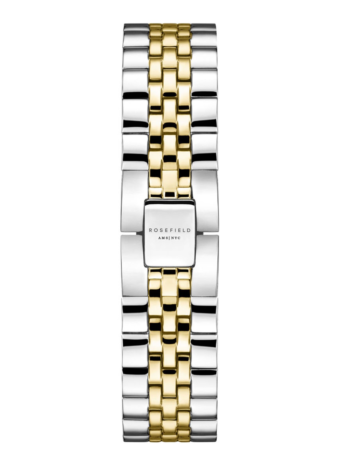 Rosefield The Boxy horloge QVSGD - detail 3 goud