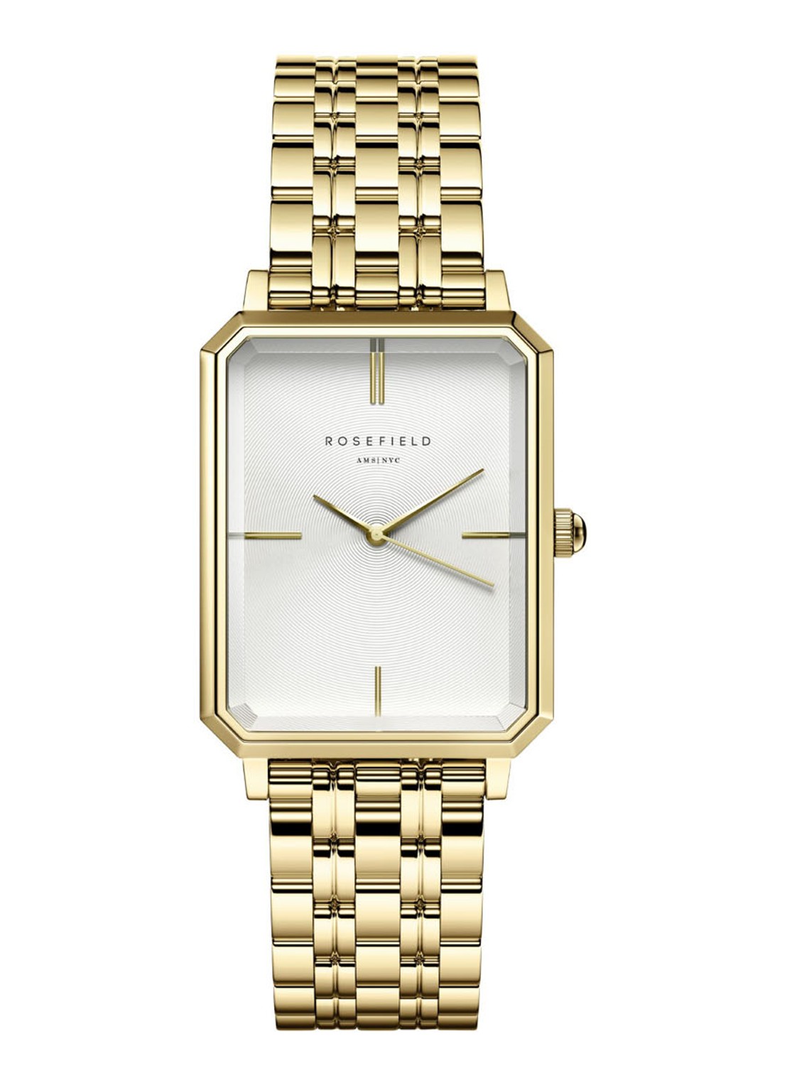 Rosefield The Octagon horloge OCWSG-O40 - voorkant 4 goud