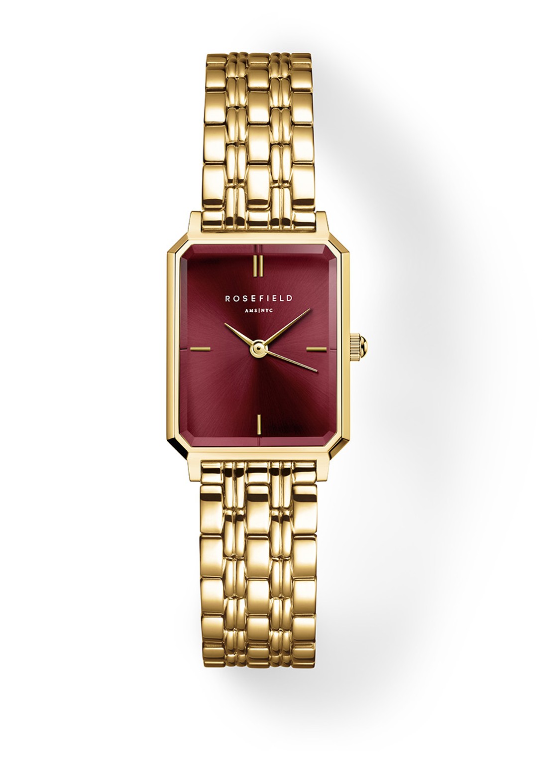 Rosefield The Octagon XS horloge OBGSG-O83 - voorkant goud