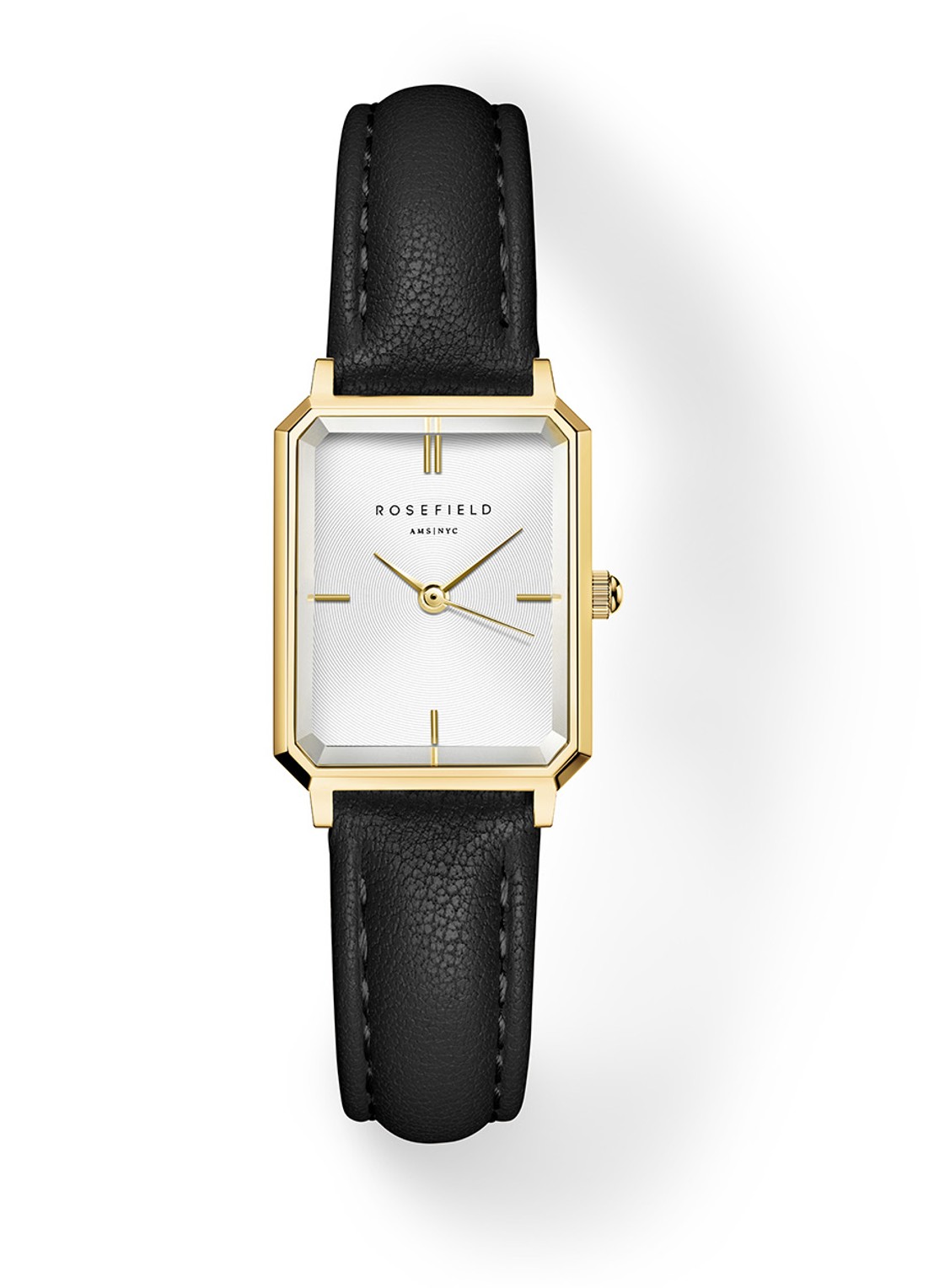 Rosefield The Octagon XS horloge OWBLG-O84 - voorkant 3 goud