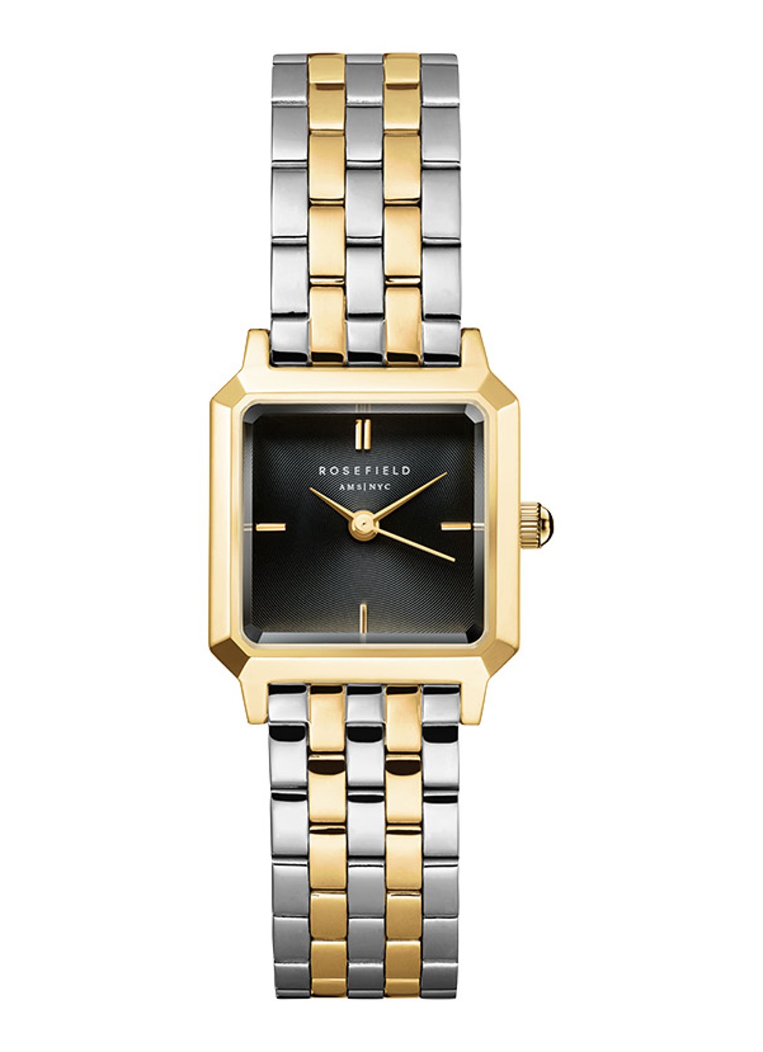 Rosefield Upper East Side horloge UWCCSG-U27 - voorkant zilver