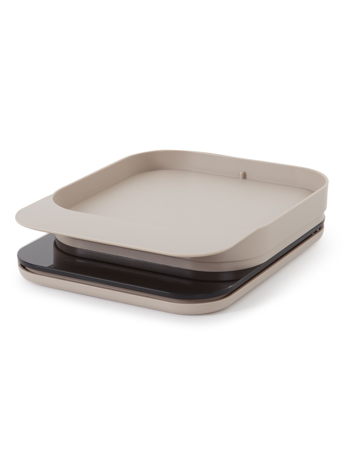 Rosti Mensura digitale keukenweegschaal  - voorkant beige