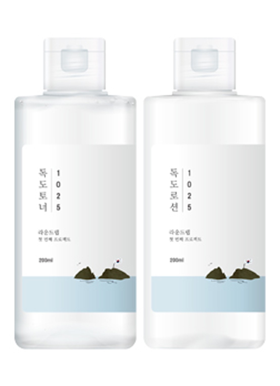 Round Lab 1025 Dokdo Toner + Lotion Duo - verzorgingsset - voorkant 4 undefined