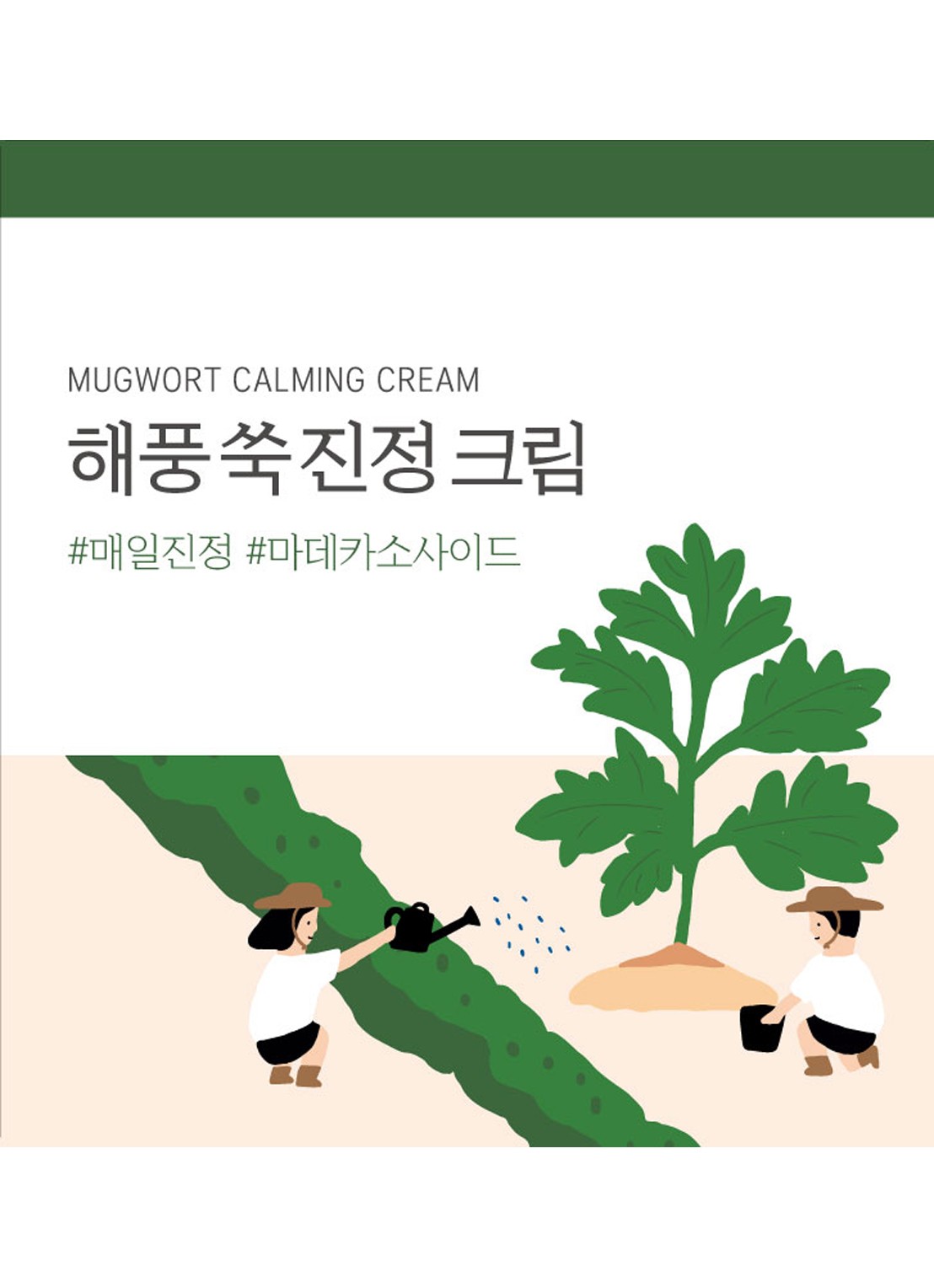 Round Lab Mugwort Calming Cream - dag- en nachtcrème - voorkant 3 undefined