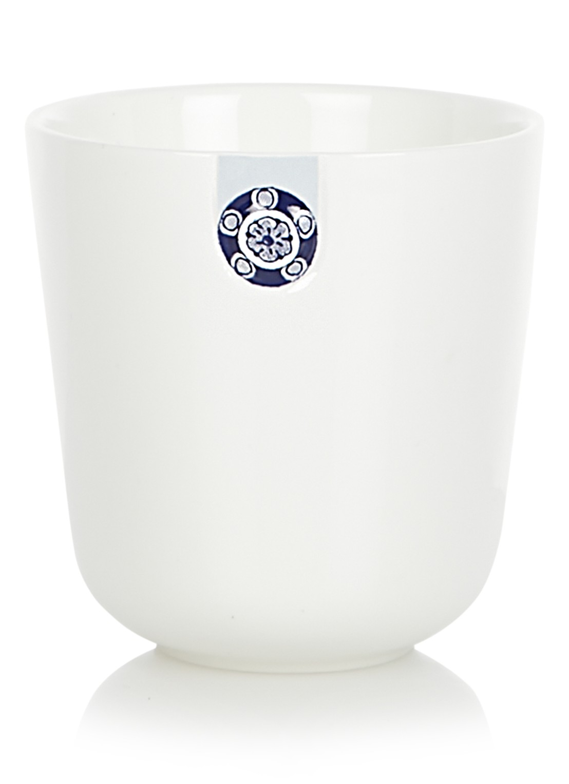 Royal Delft Touch of Blue kopje 15 cl - voorkant gebroken wit