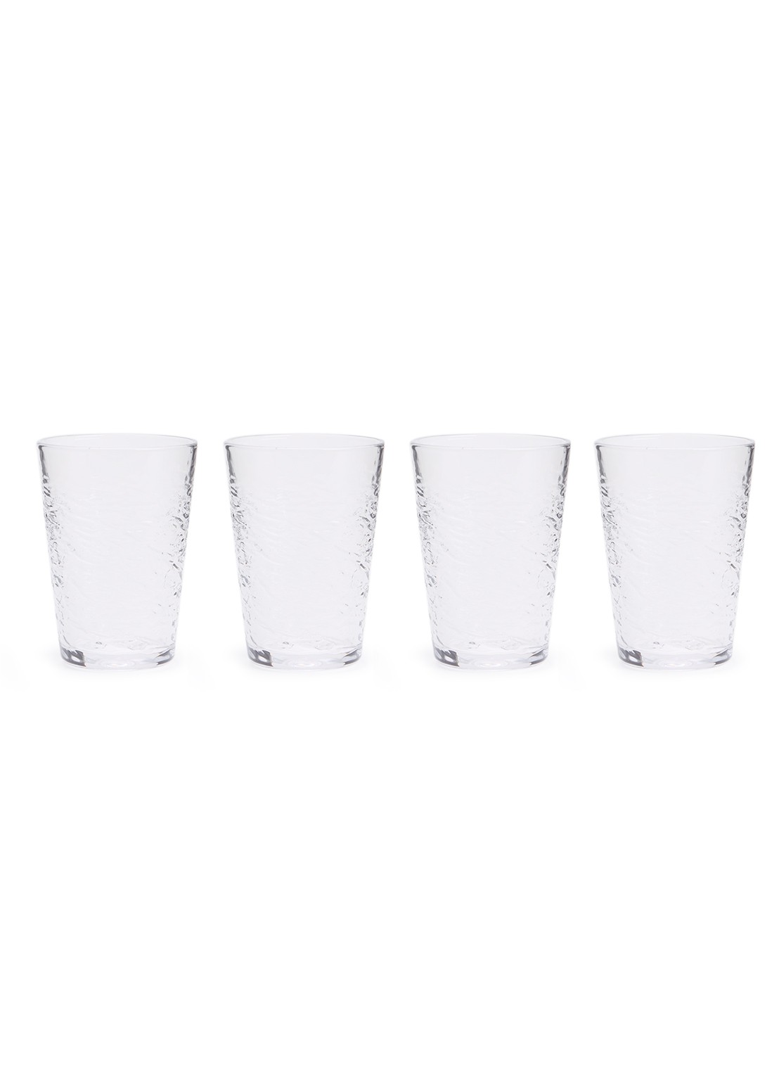 Royal Doulton 1815 Highballs drinkglas 50 cl set van 4 - voorkant transparant