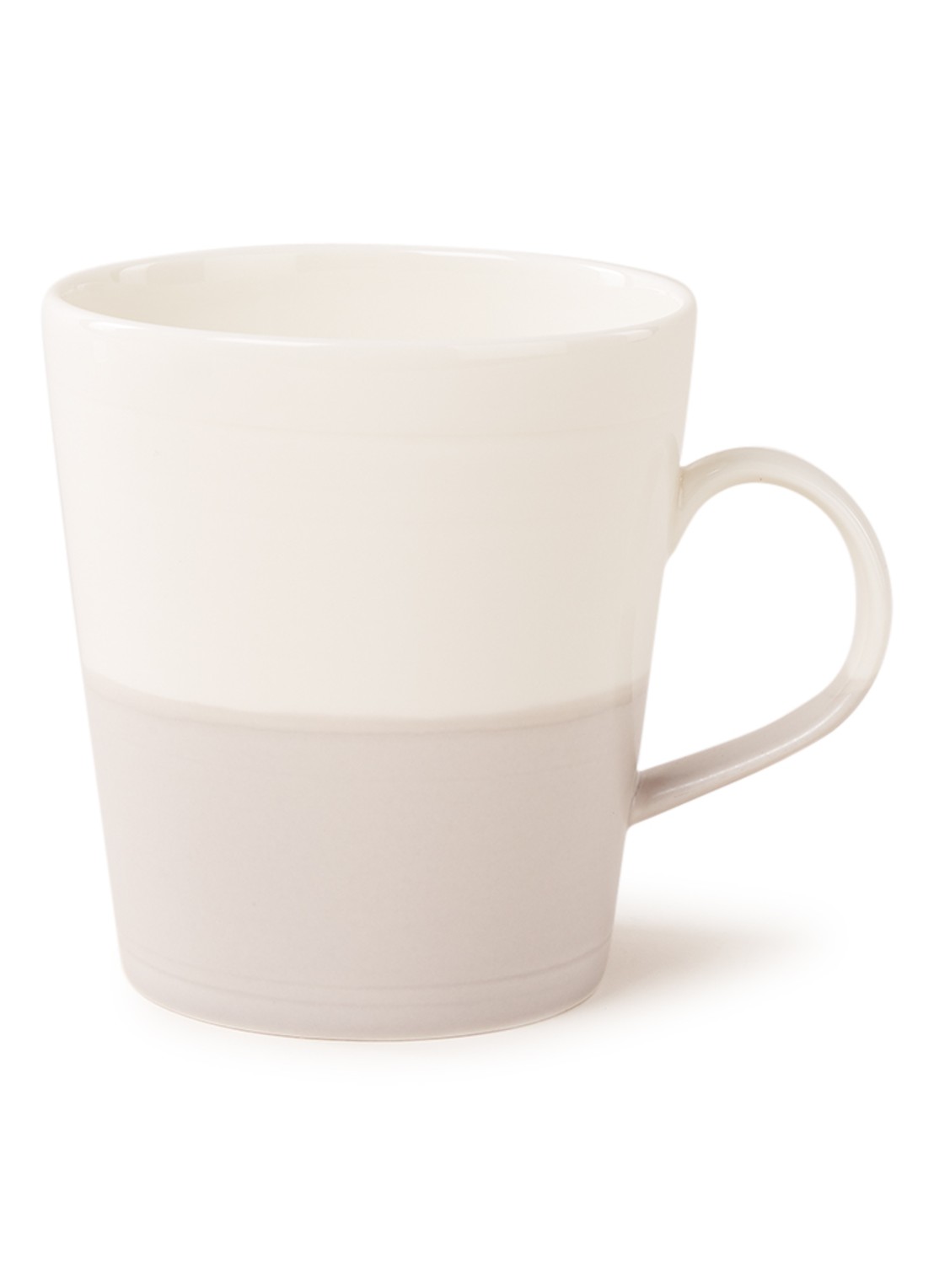 Royal Doulton Coffee Studio Grande mok 50 cl - voorkant 2 lichtgrijs