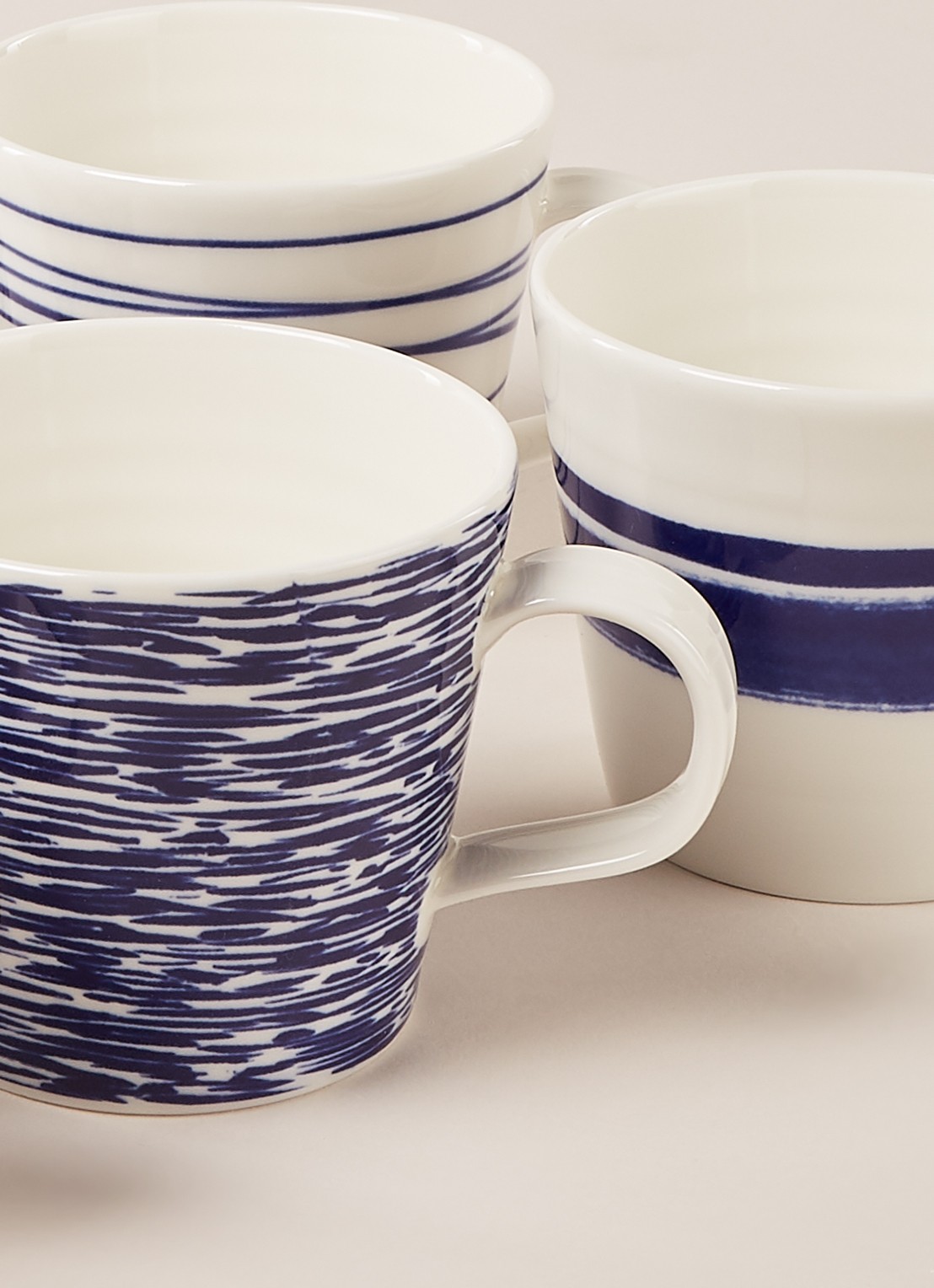 Royal Doulton Pacific kopje 28 cl set van 6 - detail 3 donkerblauw