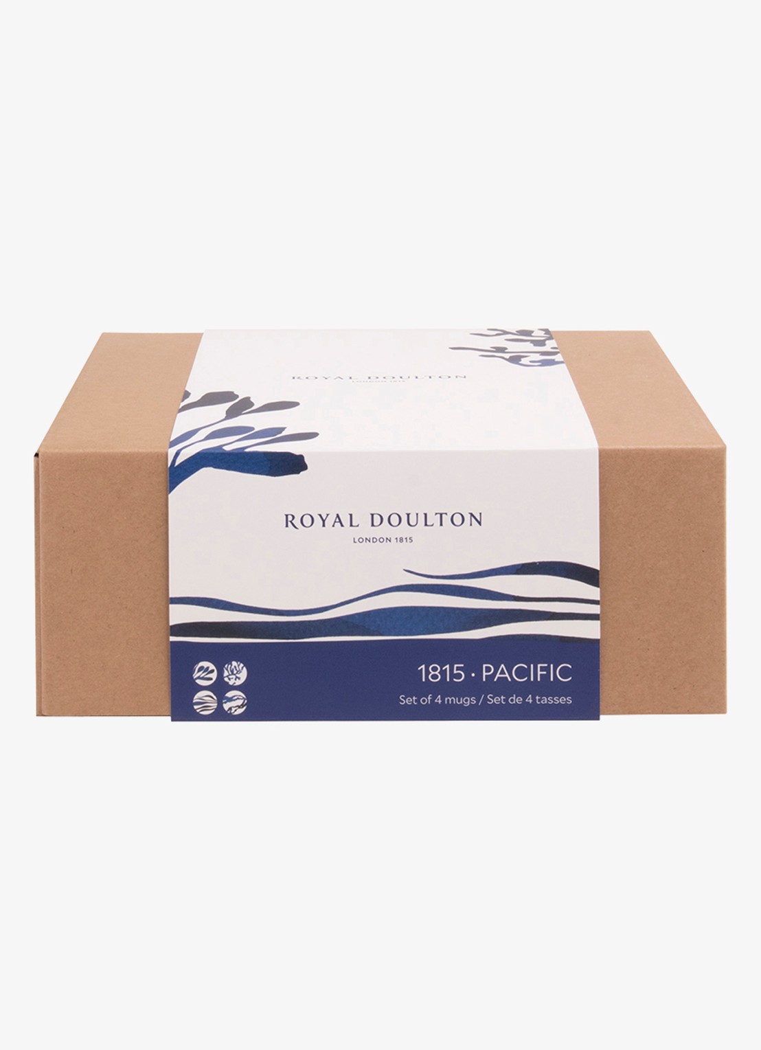 Royal Doulton Pacific mok 40 cl set van 4 - detail 4 wit