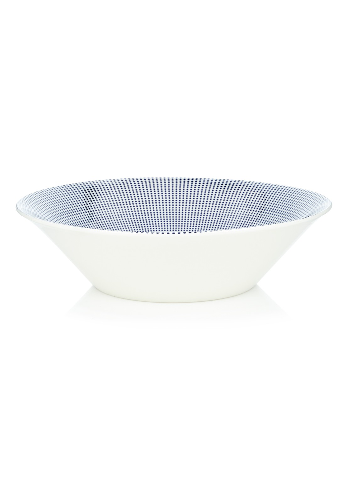 Royal Doulton Pacific saladeschaal 29 cm - voorkant wit