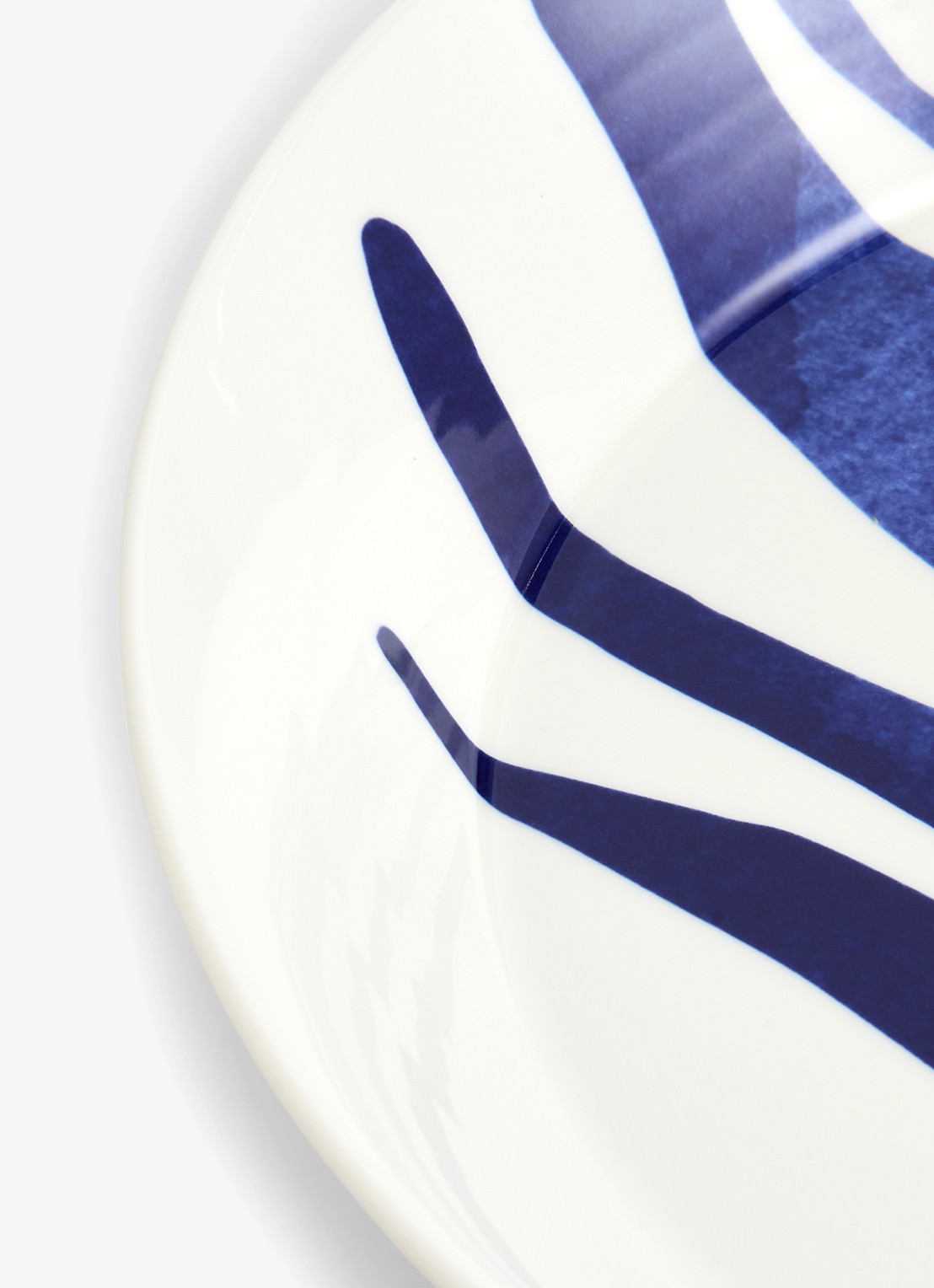 Royal Doulton Pacific serveerschaal 31,5 cm - voorkant 6 wit