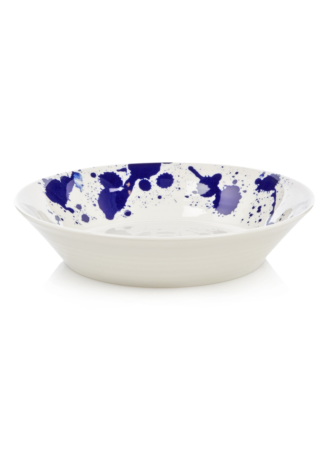 Royal Doulton Pacific Splash pastabord 22 cm - voorkant donkerblauw