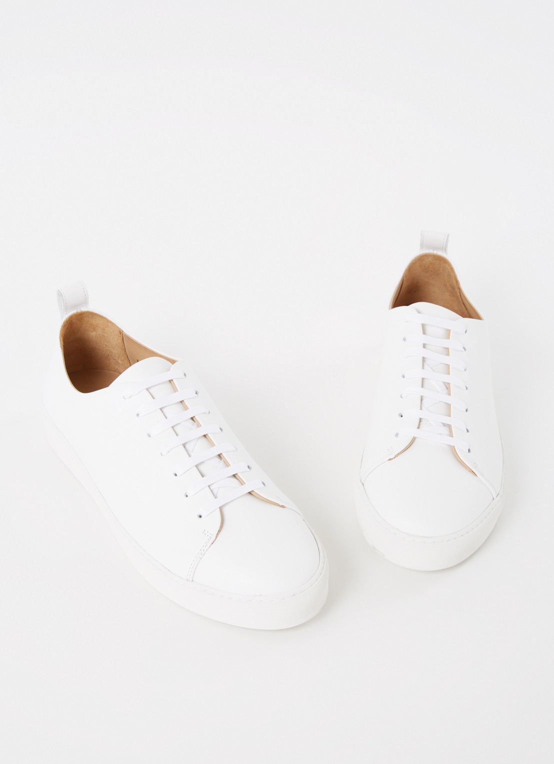 Royal RepubliQ Doric sneaker van leer - detail 2 wit