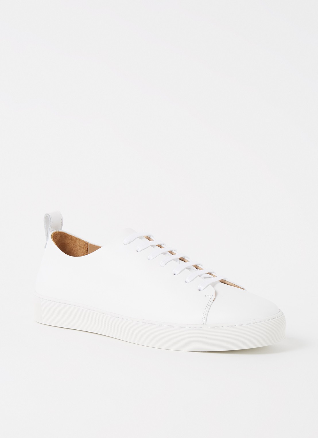 Royal RepubliQ Doric sneaker van leer - voorkant wit