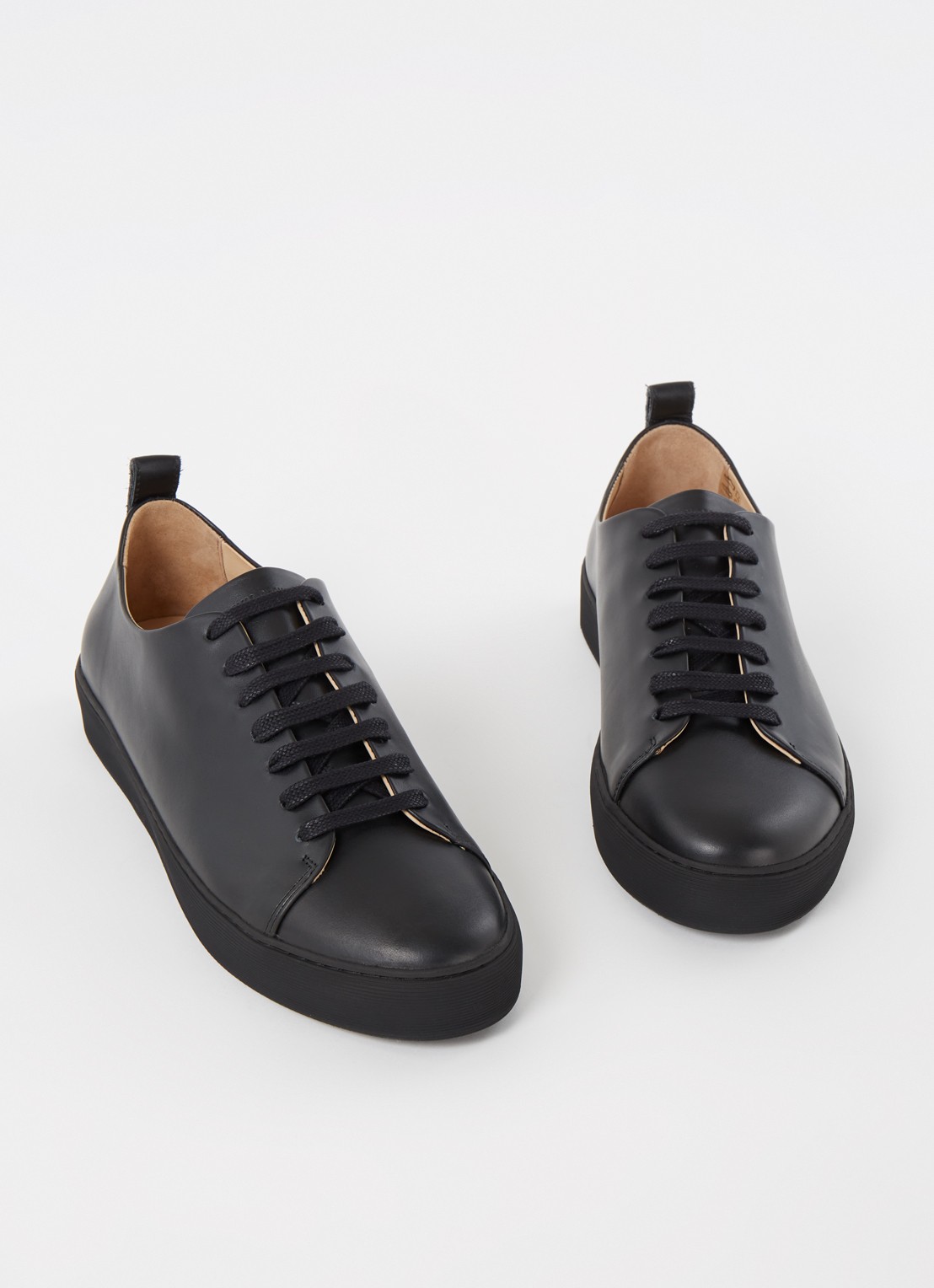 Royal RepubliQ Doric sneaker van leer - detail 2 zwart