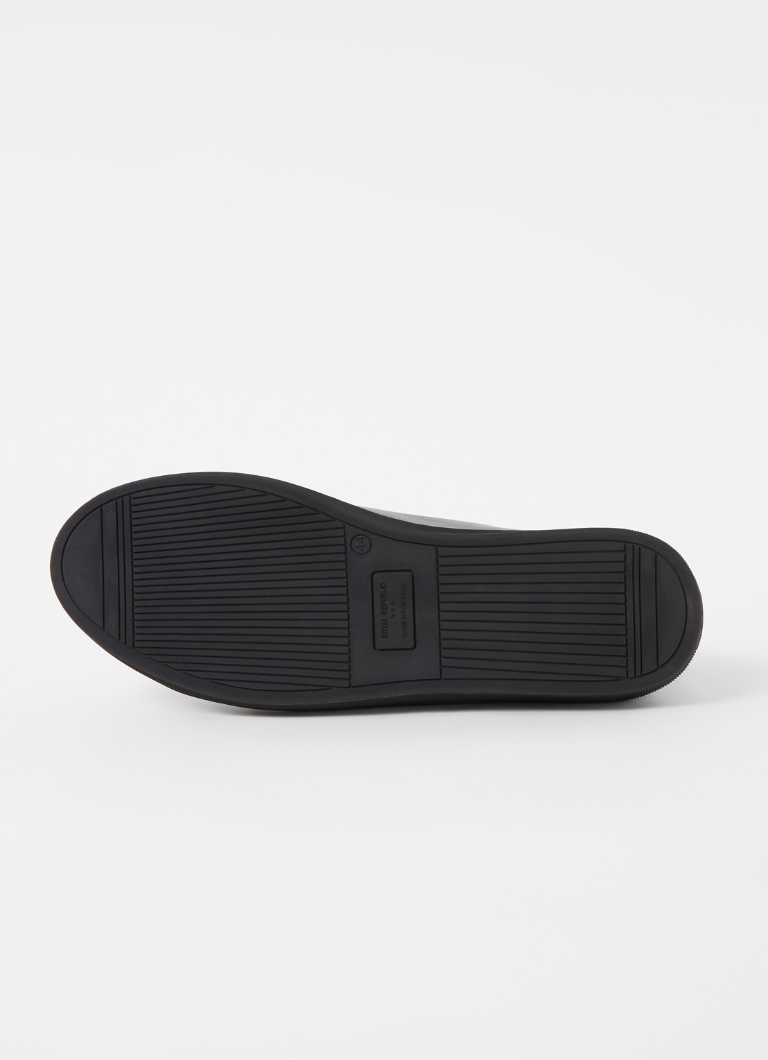 Royal RepubliQ Doric sneaker van leer - detail 5 zwart