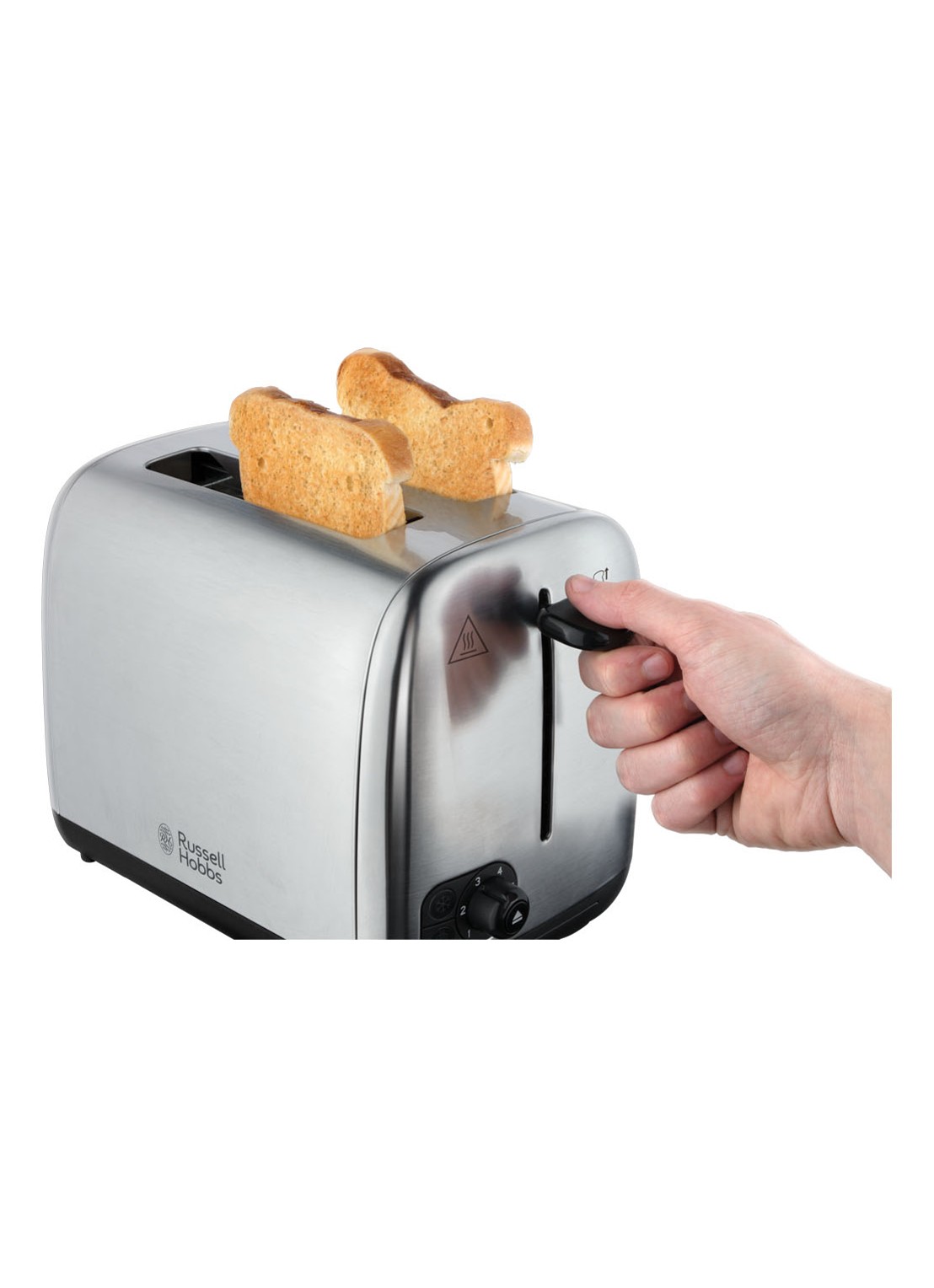 Russell Hobbs Adventure broodrooster 2-slots - detail 3 zilver
