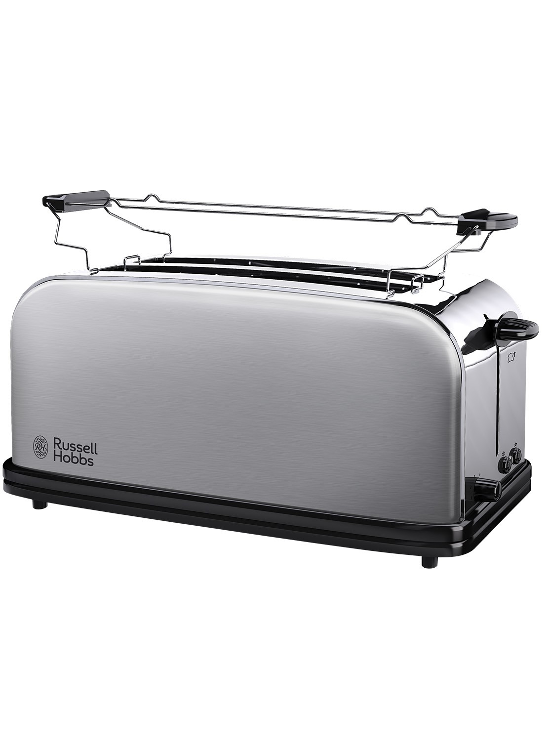 Russell Hobbs Adventure broodrooster 2-slots - voorkant zilver