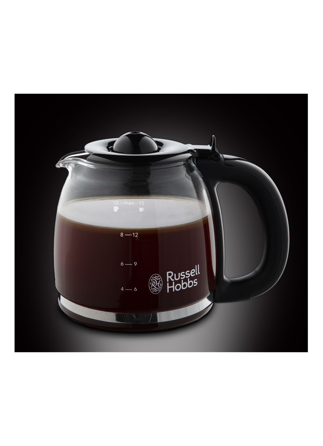 Russell Hobbs Adventure koffiezetapparaat 24010-56 - voorkant 3 zwart