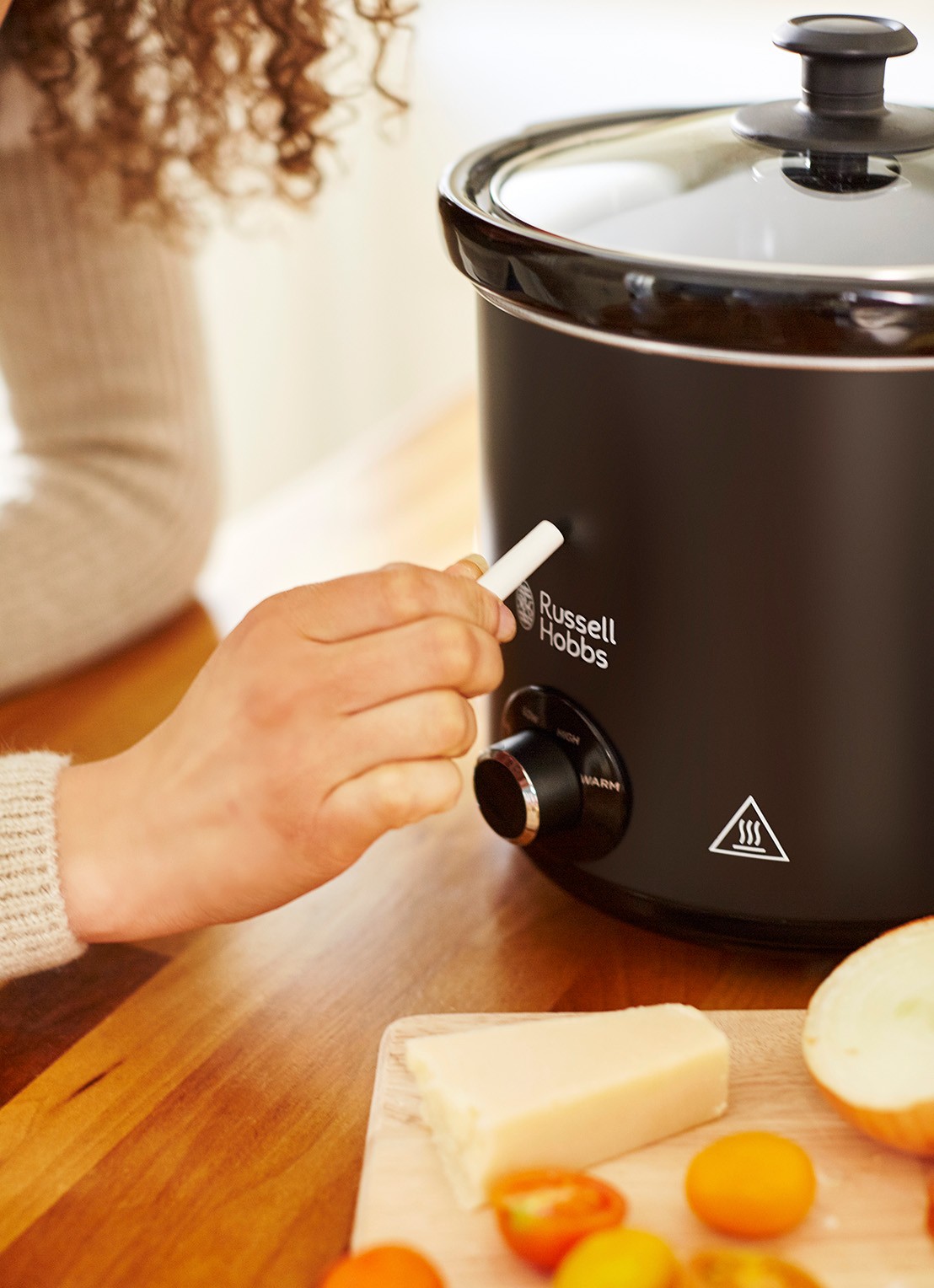 Russell Hobbs Chalkboard slow cooker 3,5 liter 24180-56 - detail 3 zwart