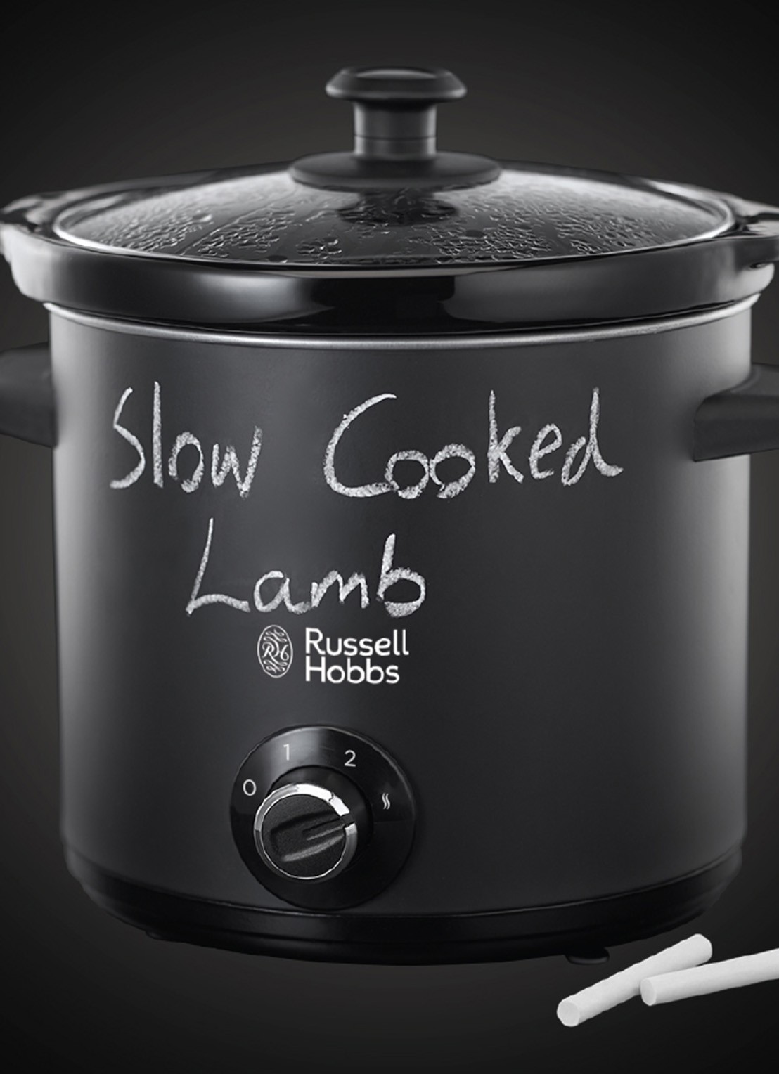 Russell Hobbs Chalkboard slow cooker 3,5 liter 24180-56 - detail 5 zwart