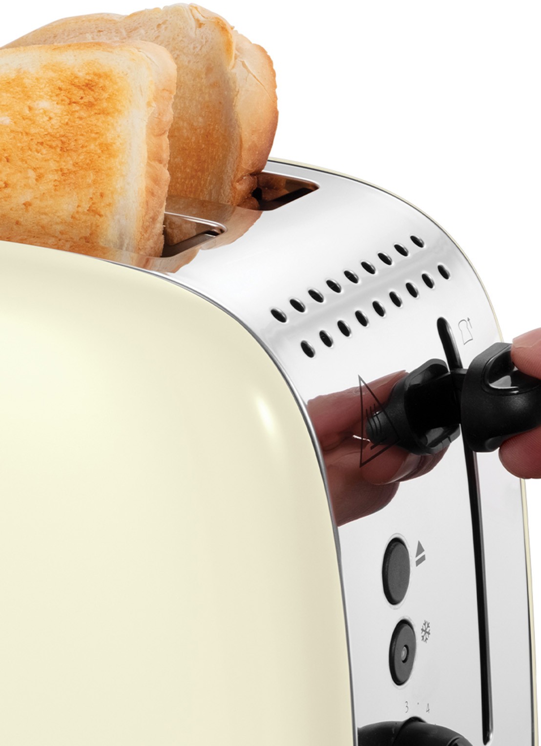 Russell Hobbs Colours Plus broodrooster 2-slots - detail 2 vanillegeel