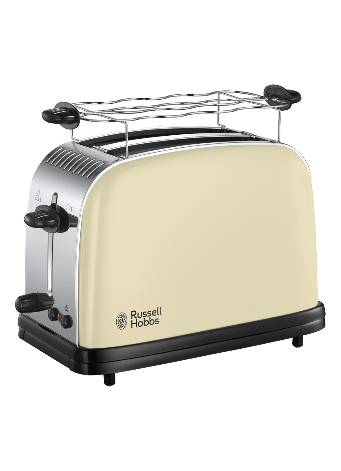 Russell Hobbs Colours Plus Classic broodrooster 2-slots - voorkant 2 creme