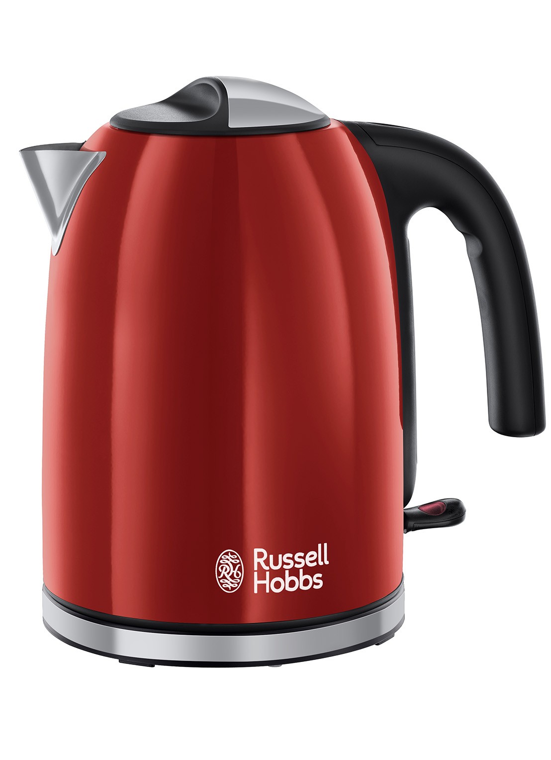 Russell Hobbs Colours Plus waterkoker 1,7 liter - voorkant 2 steenrood