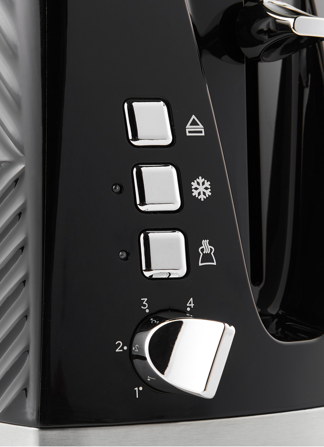 Russell Hobbs Groove broodrooster 2-slots - detail 4 zwart