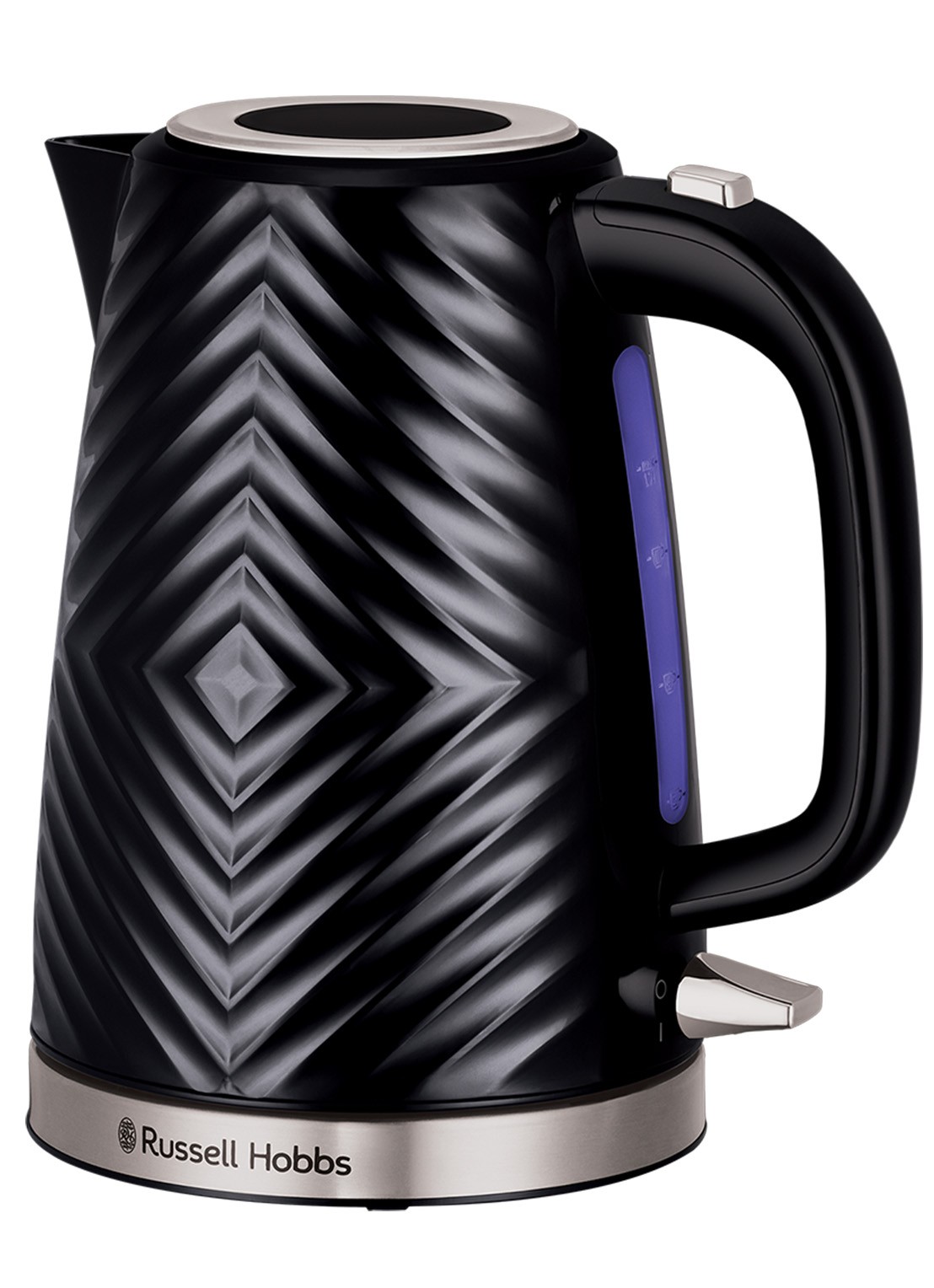Russell Hobbs Groove waterkoker 1,7 liter 26380-70 - voorkant 2 zwart