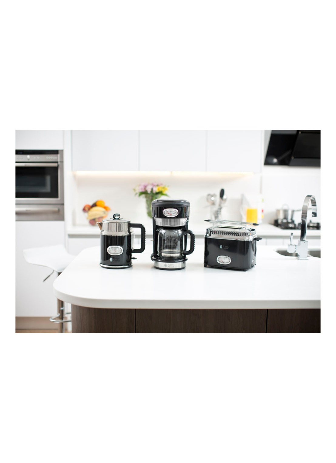 Russell Hobbs Retro Classic broodrooster 2-slots - detail 6 zwart