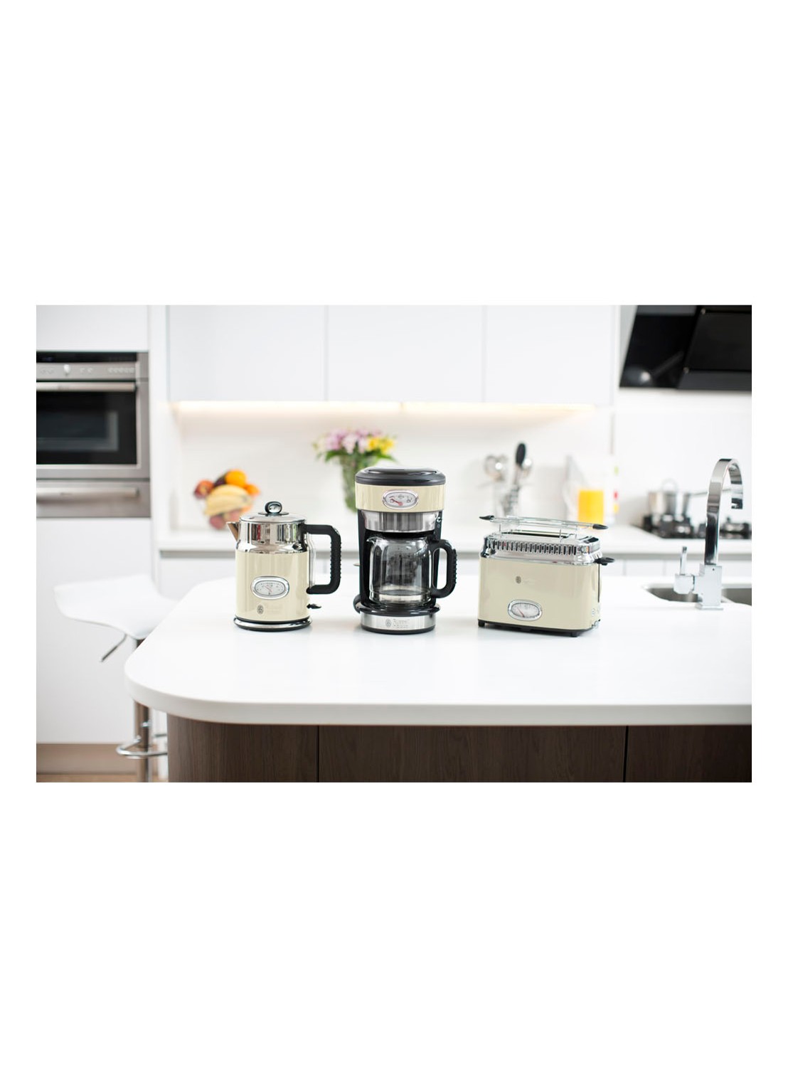 Russell Hobbs Retro Vintage broodrooster 2-slots - detail 5 creme