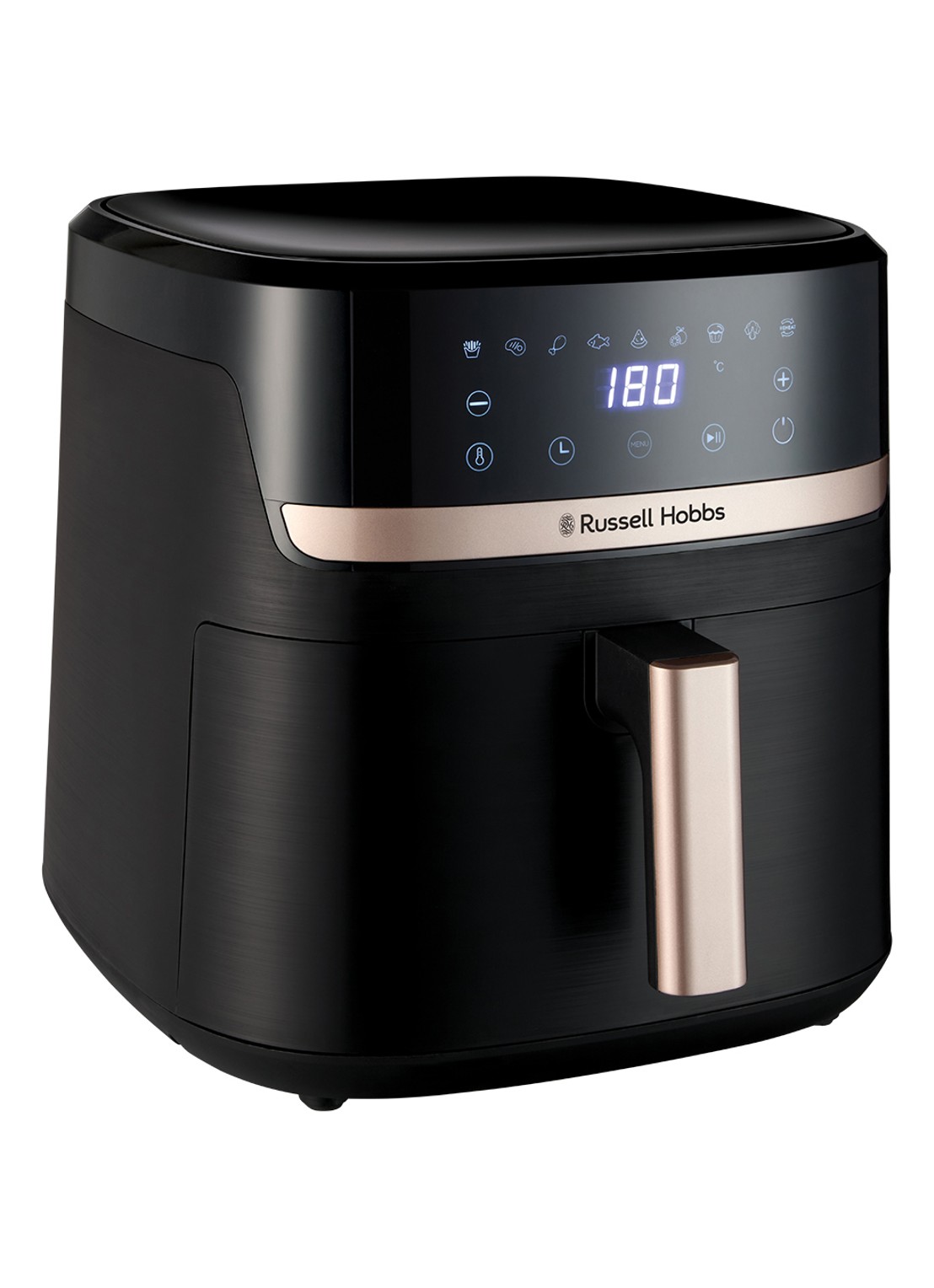 Russell Hobbs Satisfry airfryer 8,3 liter 27630-56 - voorkant 7 zwart