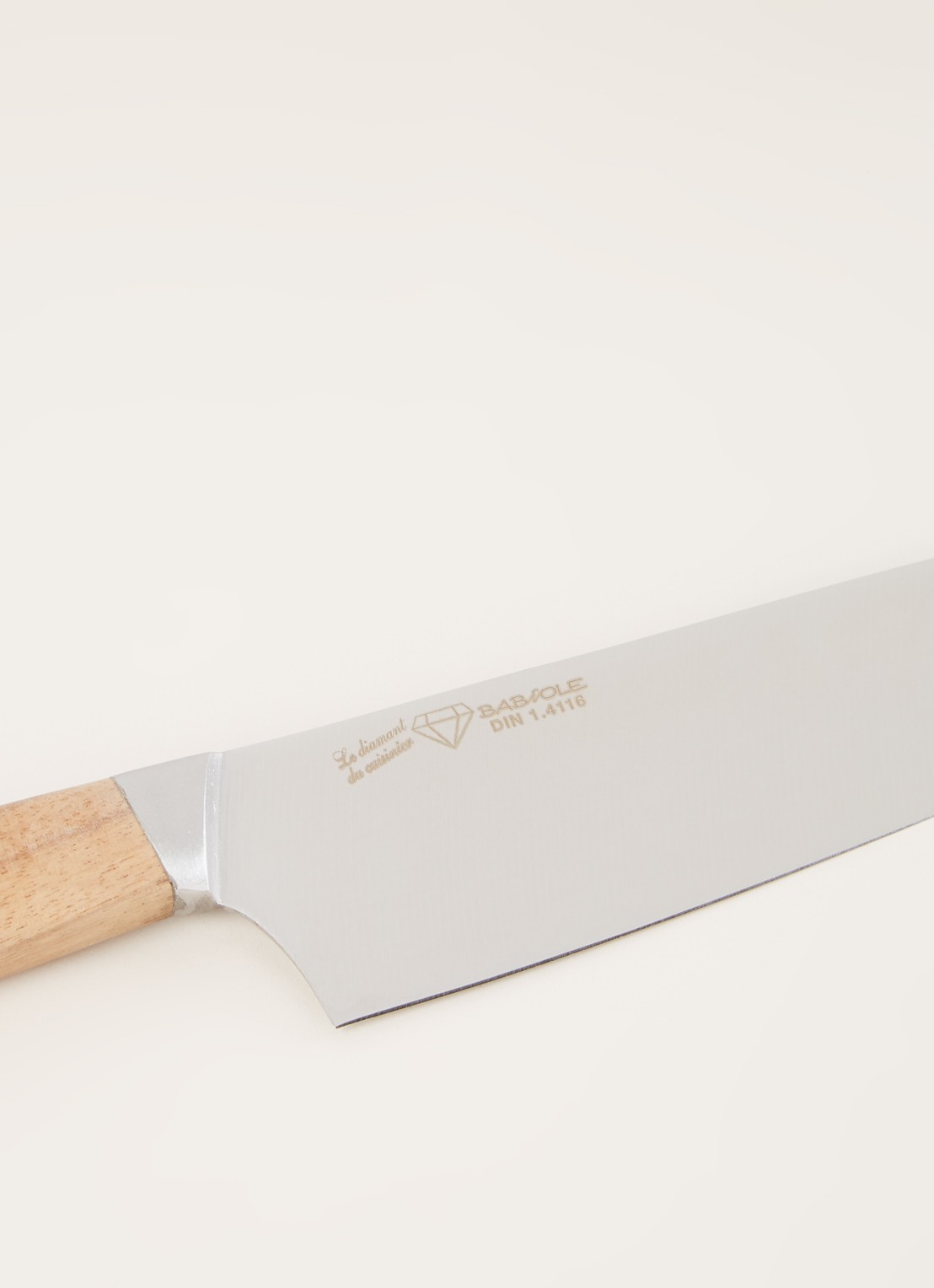 Sabatier Koksmes 20 cm - detail 3 bruin