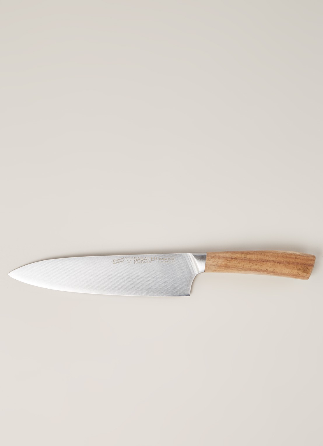 Sabatier Koksmes 20 cm - voorkant 2 bruin