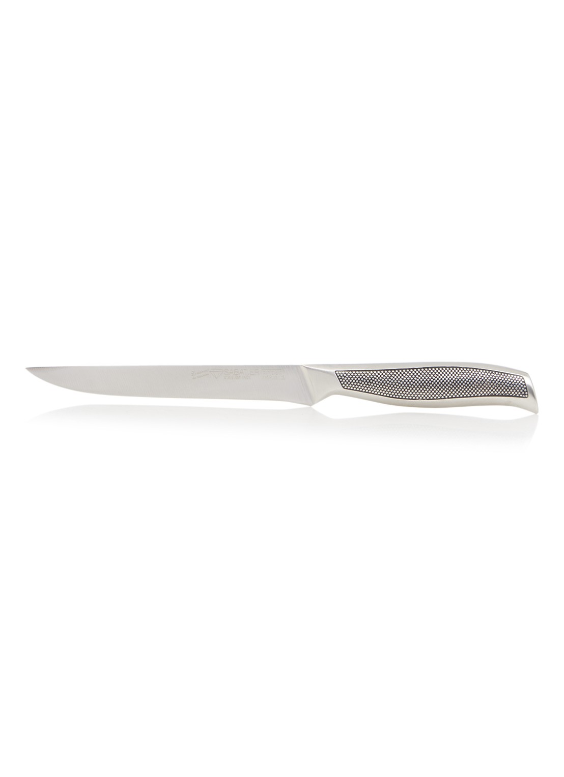 Sabatier Uitbeenmes 17 cm - voorkant zilver