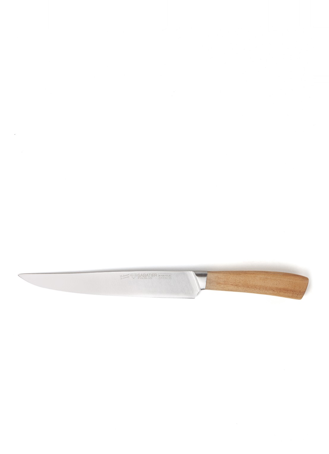 Sabatier Vleesmes 20 cm - voorkant 2 bruin