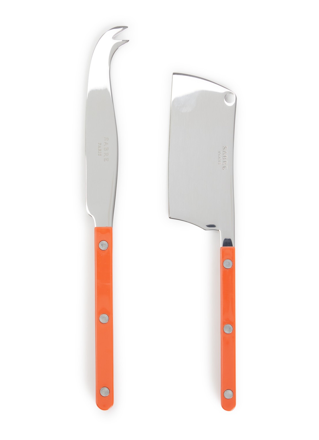 Sabre Bistrot kaasmes set van 2 - voorkant orange
