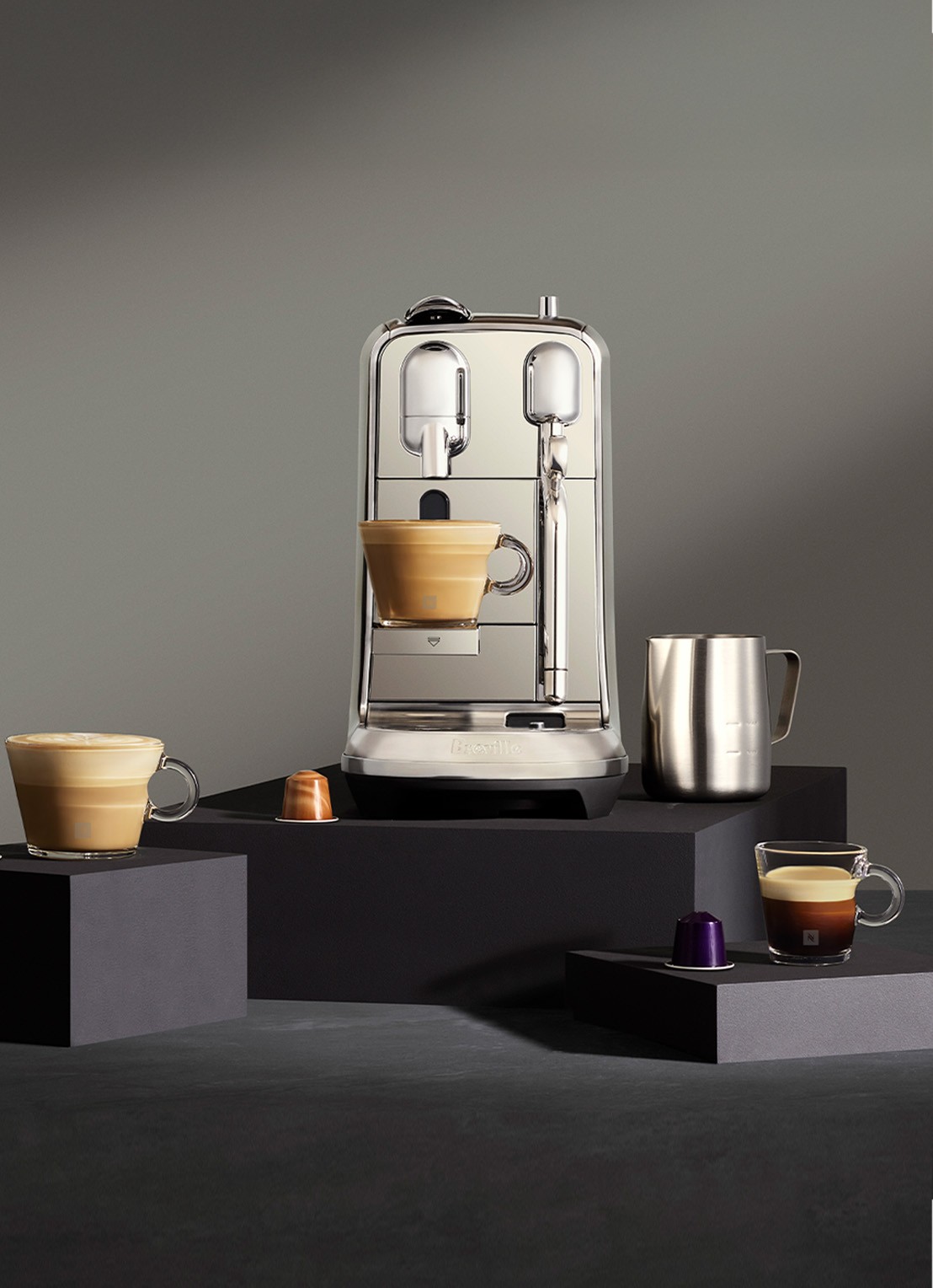 Sage Creatista Plus Nespresso machine SNE800SST2ENL1 - detail wit