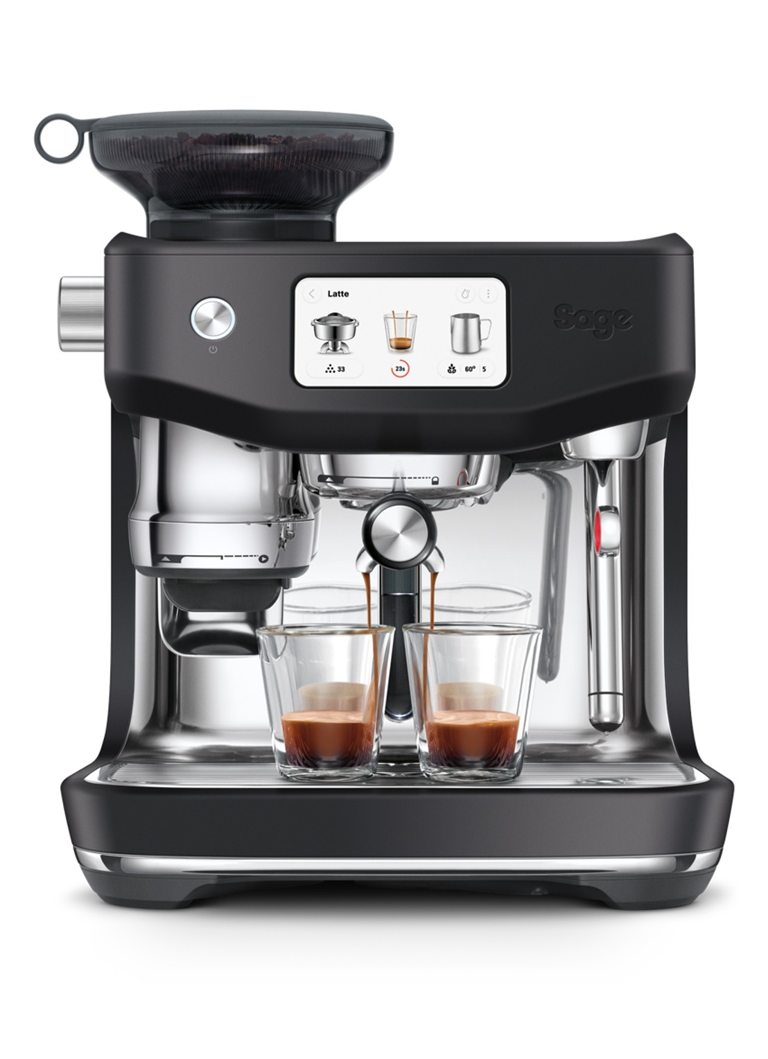 Sage Oracle Jet espressomachine 9355973120097 - detail 4 zwart