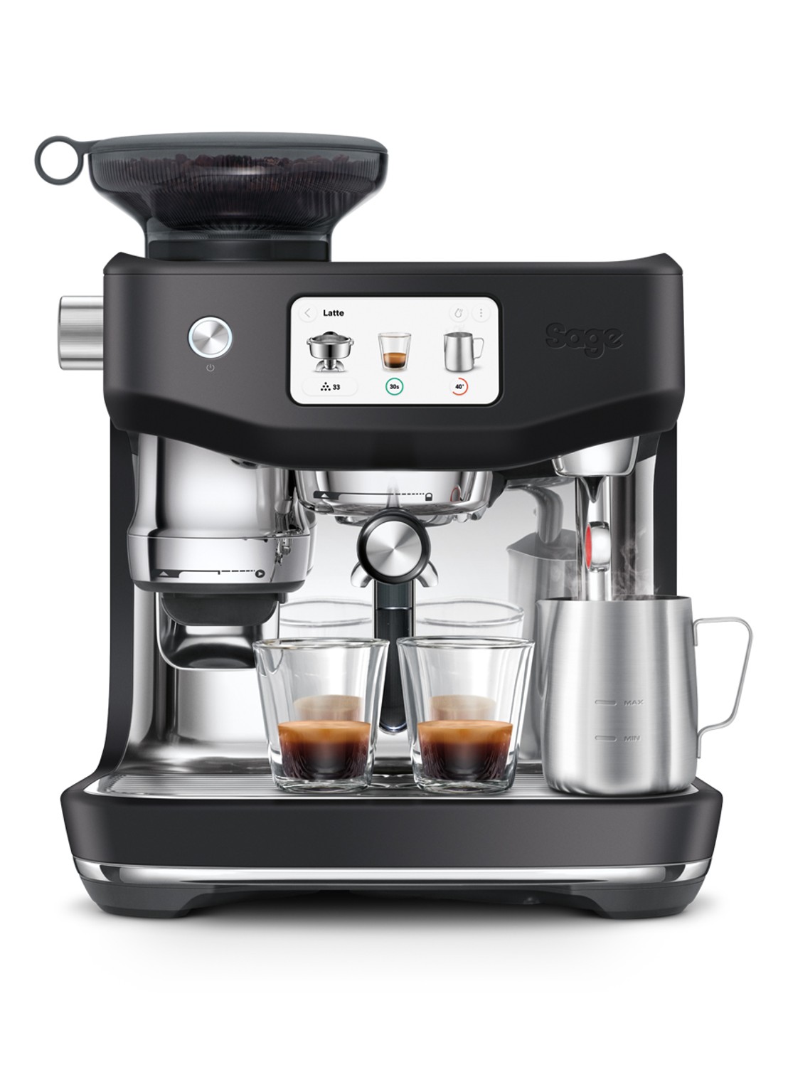 Sage Oracle Jet espressomachine 9355973120097 - voorkant 5 zwart