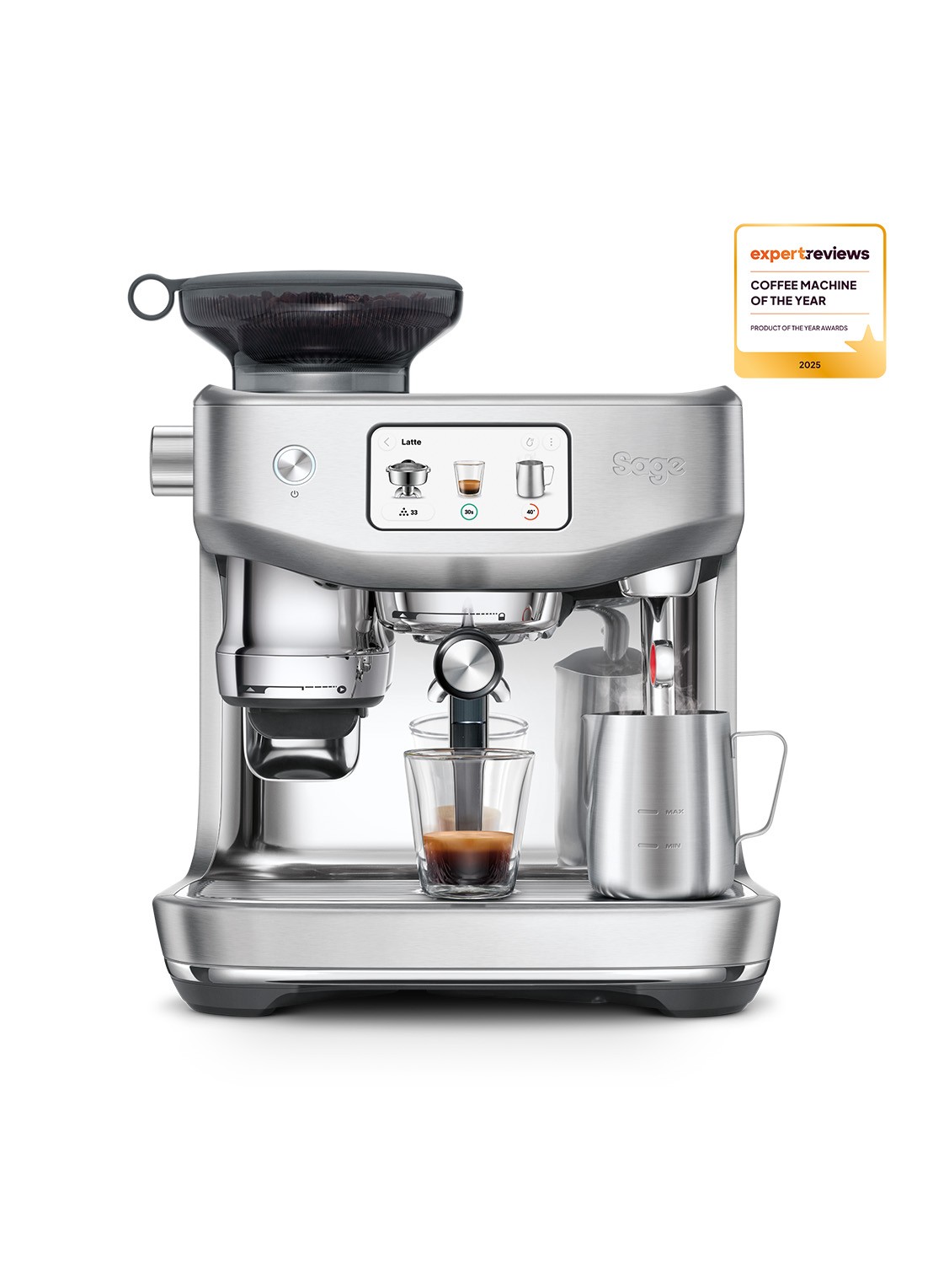 Sage Oracle Jet espressomachine SES985BSS4EEU1 - achterkant 3 zilver