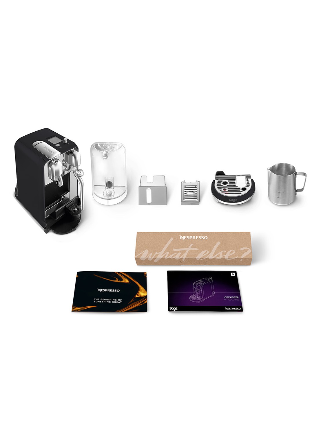 Sage Sage Creatista Plus Nespresso machine SNE800BTR2ENL1 - detail 3 zwart